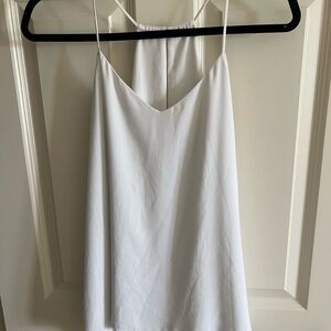 White Spaghetti Strap Top